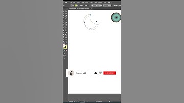 How to Make | Draw Ellips Tool & Rotate Tool | Easy Create Logo Designs Tutorial  For Beginner