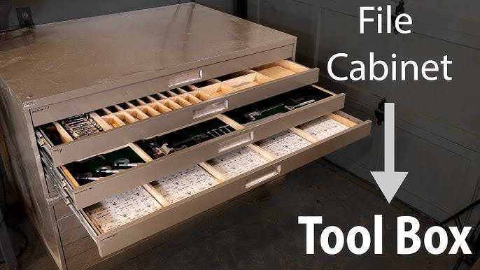 Adam Savage's One Day Builds: Flat File Tool Storage Cabinet