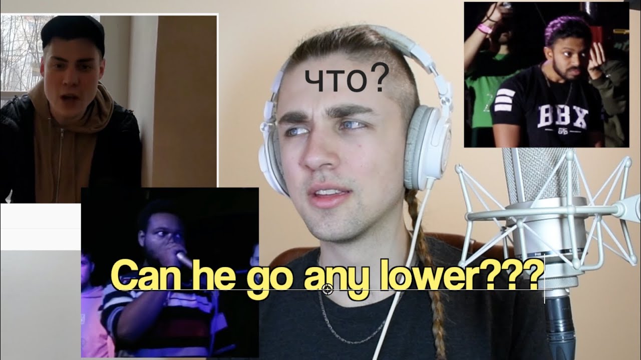 Bass Vocalist vs. 2 Inward Bass Beatboxing Gods (Inertia, Helium) Beatbox Review #3