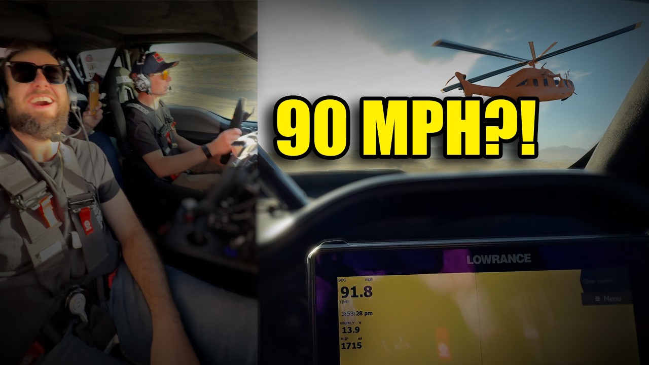 I Drove 90 MPH in a King of the Hammers Race Truck…