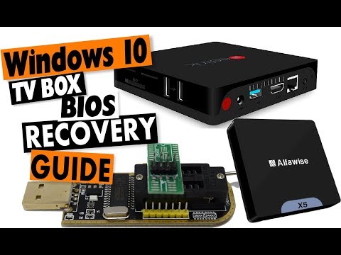 EPROM BIOS Recovery Guide: Beelink, Chuwi, Intel Windows 10 TV Box Tutorial