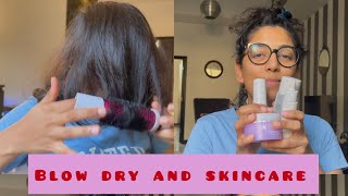 Easy tips to blow dry and home skin care routine || home remedies || Lubna Patel | daily tadka