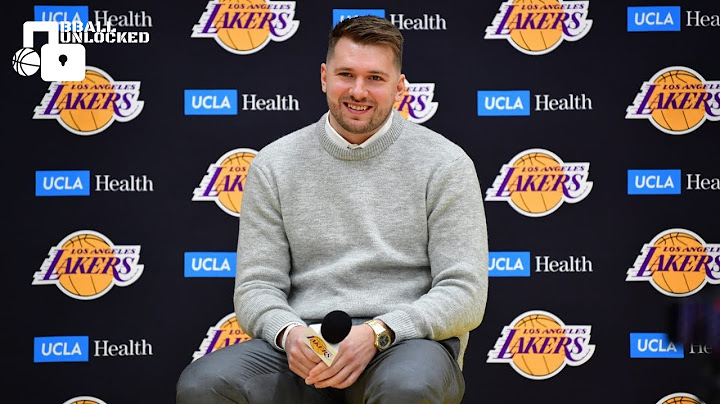 Luka Dončić  Lakers Full Introductory Press Conference