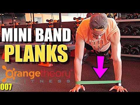 Orangetheory Workout: How To Use Mini Bands For Planks 