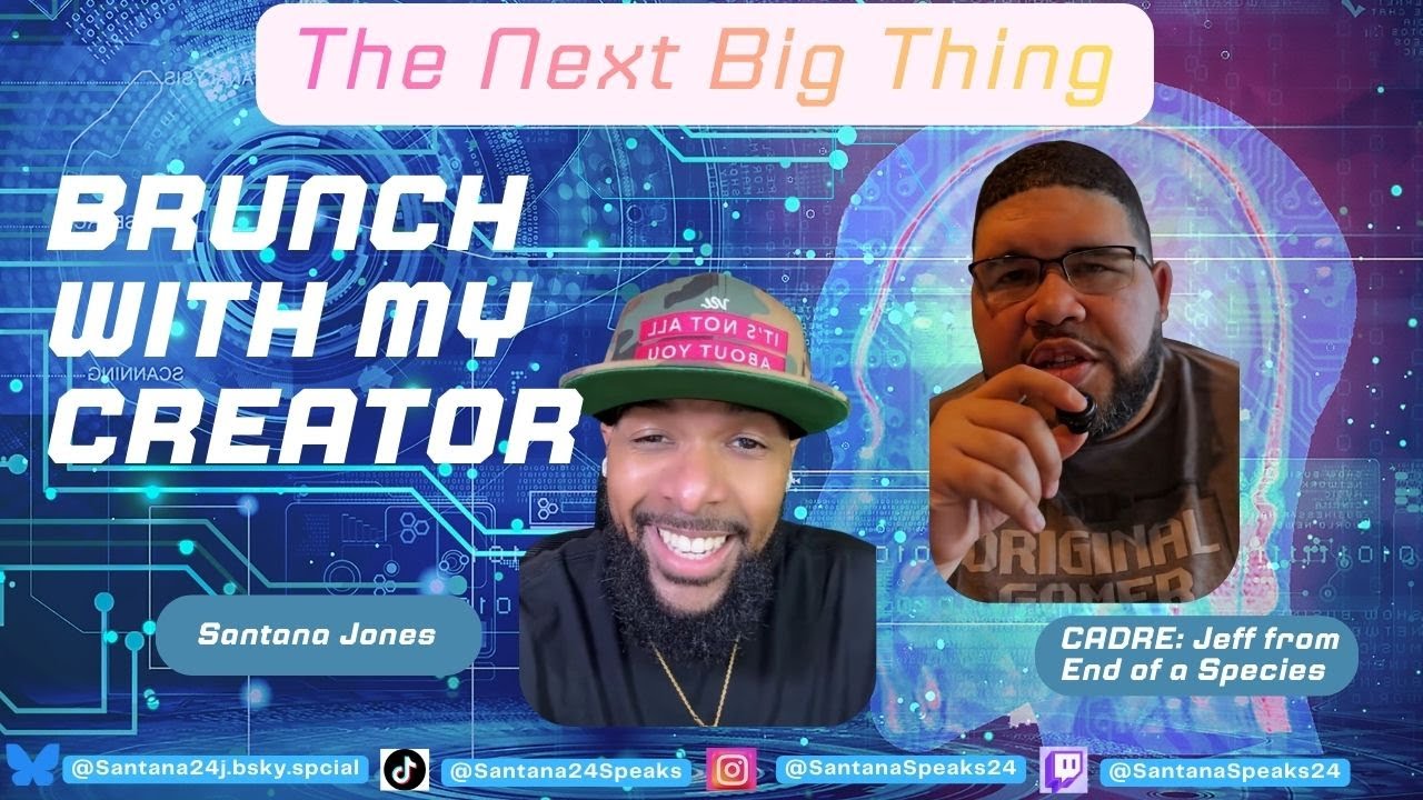 Brunch With My Creator, CADRE: Jeff from End of a  Species