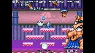 [60fps] 스노우 브라더스 2 (Snow Bros. 2 - With New Elves  Otenki Paradise) screenshot 5