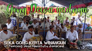 Gong Dewa Yadnya Tabuh pependetan