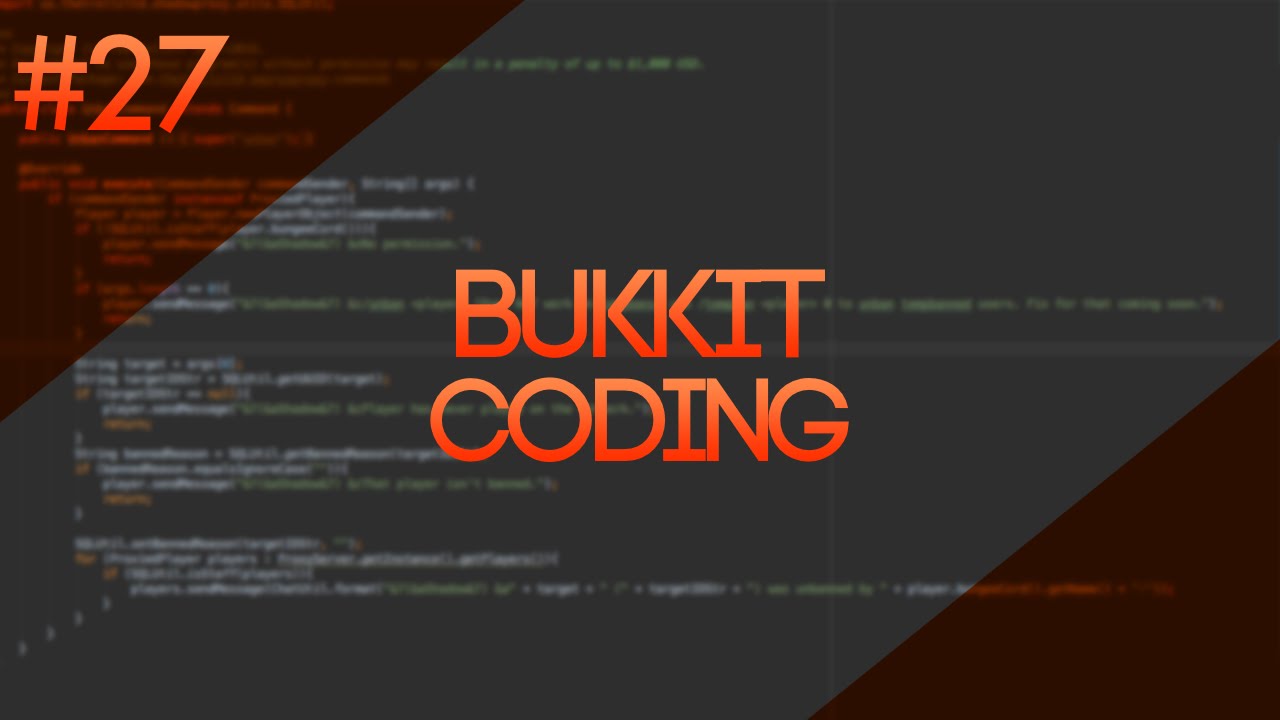 Bukkit Coding: Episode 27 - Voting ( BUKKIT CODING )