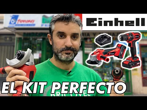 AMOLADORA Y TALADRO EINHELL: EL MEJOR KIT PARA BRICOLAJE