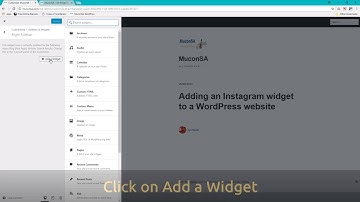 Adding a SnapWidget Instagram widget to your Wordpress website using the Make theme