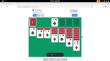 Developing Solitaire - Oct 20 2025