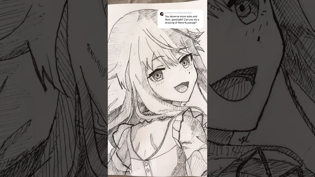 Drawing Nene Kusanagi | 