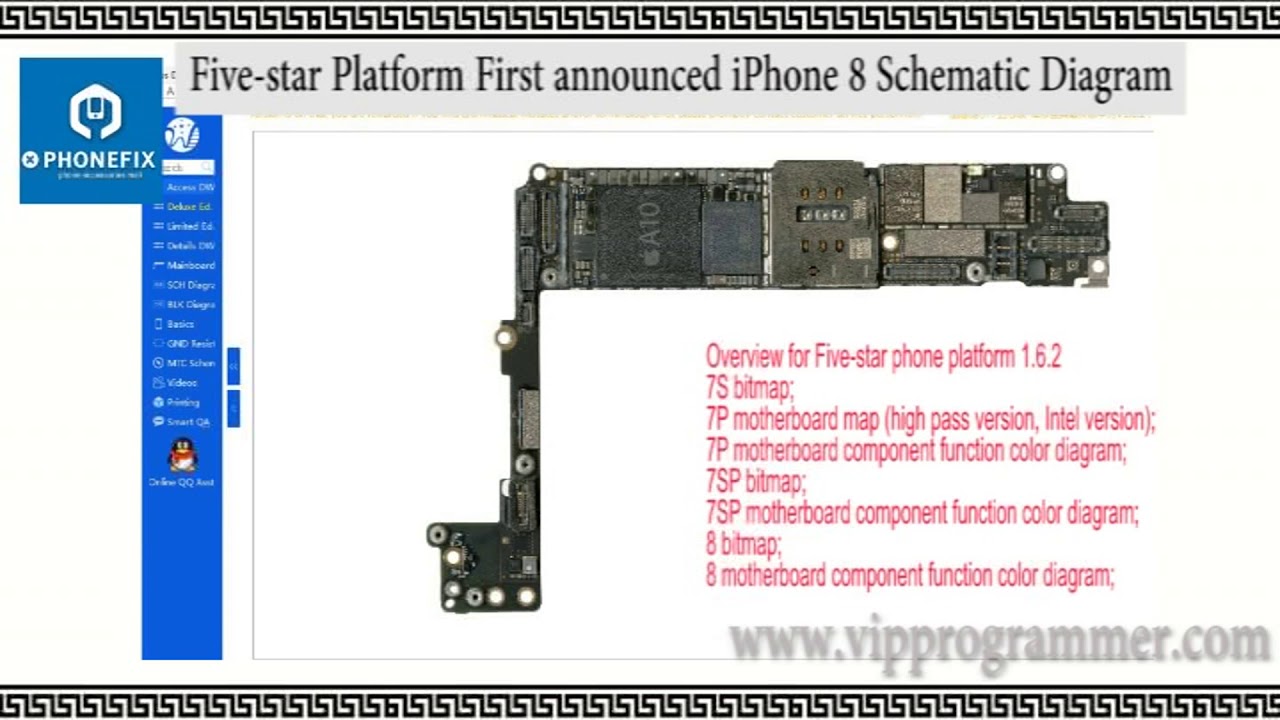 Iphone 8 Logic Board Diagram - Reading Iphone Schematics Pdf Updated Information On Iphone 2019 ...