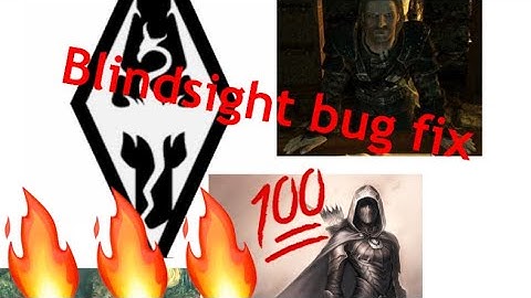 Blindsighted bug fix no console commands (Xb1 & PS4)