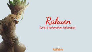 Video thumbnail of "Fujifabric - Rakuen | Lirik Terjemahan Indonesia 『Dr. Stone OP 3』"