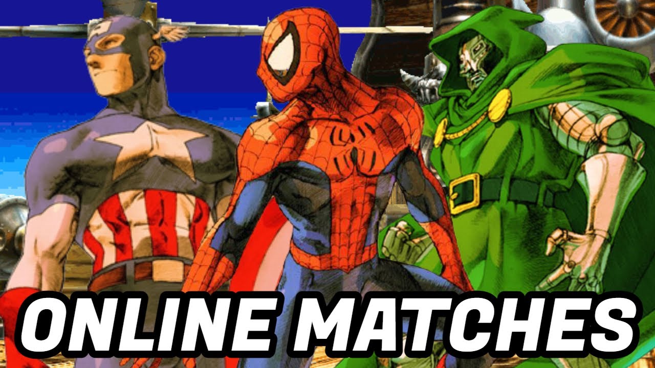 MVC2 - CAPTAIN AMERICA/DOCTOR DOOM/SPIDER-MAN ONLINE 2!