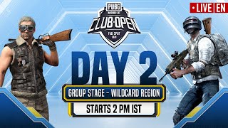 [EN] PMCO Wildcard Group Stage Day 2 | Fall Split | PUBG MOBILE CLUB OPEN 2020