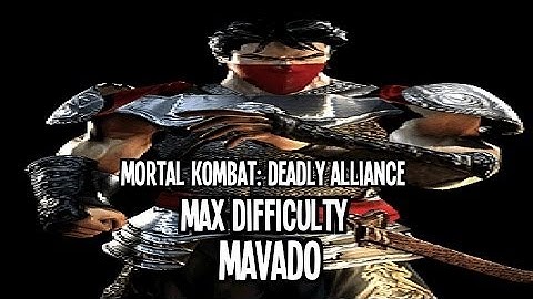 Mortal Kombat: Deadly Alliance - Mavado - Max Difficulty (Commentary)