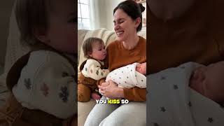 Baby Says To Mommy Put The Little Baby Down You Made Her Cheeks Red