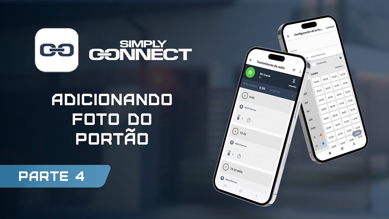 Colocando foto do portão | Simply Connect - Parte 4/9 - YouTube
