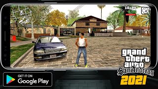 GTA SAN ANDREAS I TELEFONDA 2021 GRAFİKLERİ İLE OYNAMAK ! MOBİL GRAFİK MODU