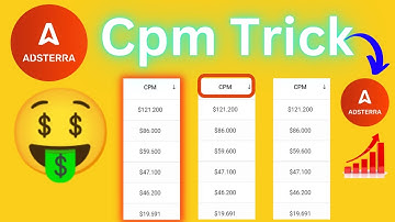 Adsterra High CPM Trick -  adsterra self click trick - payment proof - Adsterra Payment Proof