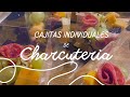 Cajitas individuales de charcuteria