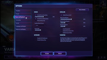 How to Disable Mouse Sensitivity In Heroes of the Storm