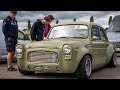 A couple of laps around mallory park circuit  retro rides gathering 2023