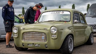 A Couple of Laps Around Mallory Park Circuit - Retro Rides Gathering 2023 by Urchfab 9,217 views 4 months ago 3 minutes, 36 seconds