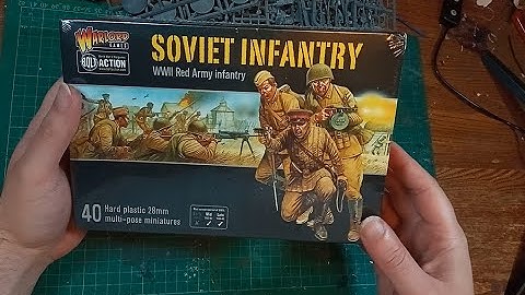 Looking at Bolt Action, and the Soviet Infantry
