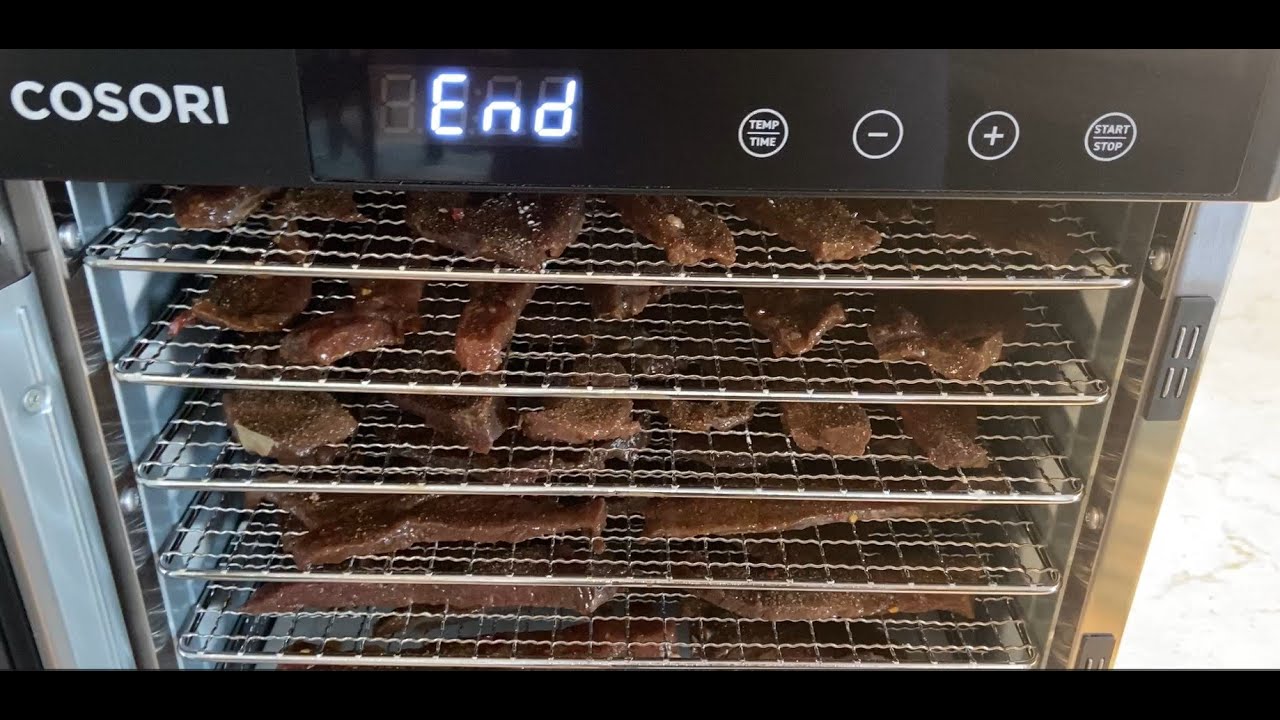 OldGuyDIY нравится COSORI CP267-FD, 159 долларов, сушилка для продуктов, вяленое мясо оленины, 6 ...