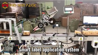 WIN-WIN PACK Smart Label Application System/Barcode Scanning, Labeling, and Removal System/Machine screenshot 3