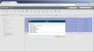 Compressing and Uncompressing files with the via the cPanel File Manager