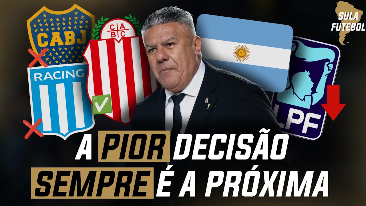 E O FUTEBOL ARGENTINO SEGUE SURPREENDENDO...