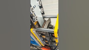 2-in-1 Decoiler & Leveller work with Servo feeder and hydraulic punching. #punchingmachine #machine