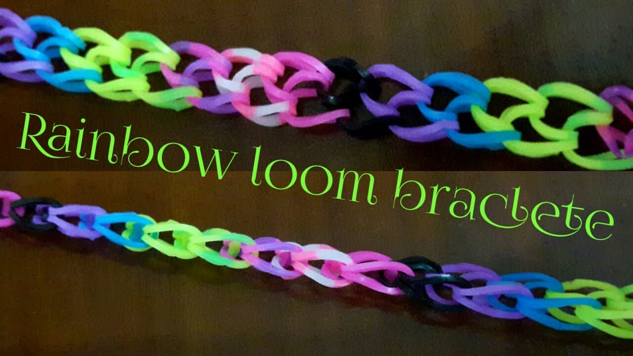 How To Make Rubber Band Bracelets – No Rainbow Loom – Pixie Purls