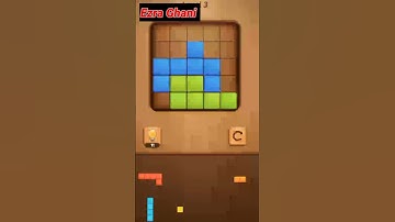 Tetris Animation 😱 game WOOD PUZZLE #76 #tetris #gaming #shorts #coffindance #trending