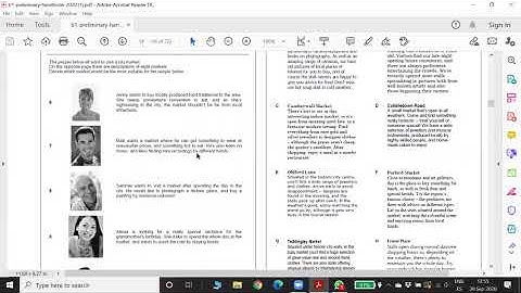 Cambridge B1 Exam Teacher Training - Reading Part 1, 2, 3