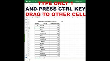 #EXCEL MAGIC TRICKS 😊👌 SERIAL NUMBER TRICK || #shorts #shortsvideo #Shortsfeed | Leila Gharani🔥