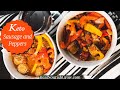 Keto Sausage and Peppers