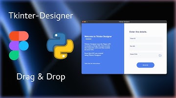 Create Beautiful Python GUI in 10 Minutes 🐍 | Tkinter Designer Tutorial