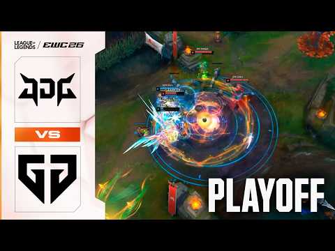 LOSER IS OUT! Gen.G Esports vs JD Gaming | League of Legends at EWC 26 - Quarterfinal - HIGHLIGHTS