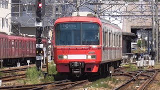 [ 新塗装が舞木入場 ]名鉄3107F 1290ﾚ普通東岡崎 始発犬山駅発車