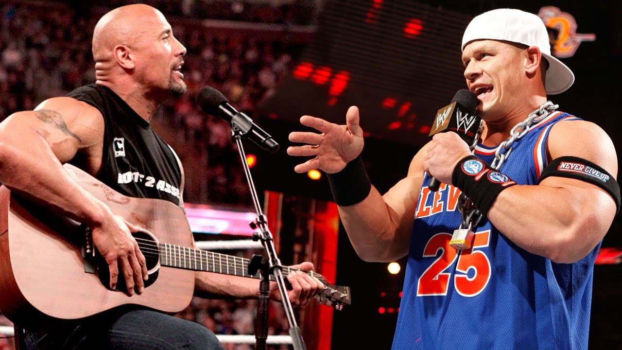 WWE Mashup: John Cena & The Rock (DALYXMAN) - YouTube