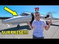 I surprised my DAD with a PRIVATE JET!! (he had NO idea) *PRANK*