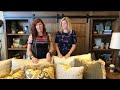 Mix and Match Pattern Fabrics - Sip &amp; Style - Interior Design Tips from Belfort Furniture