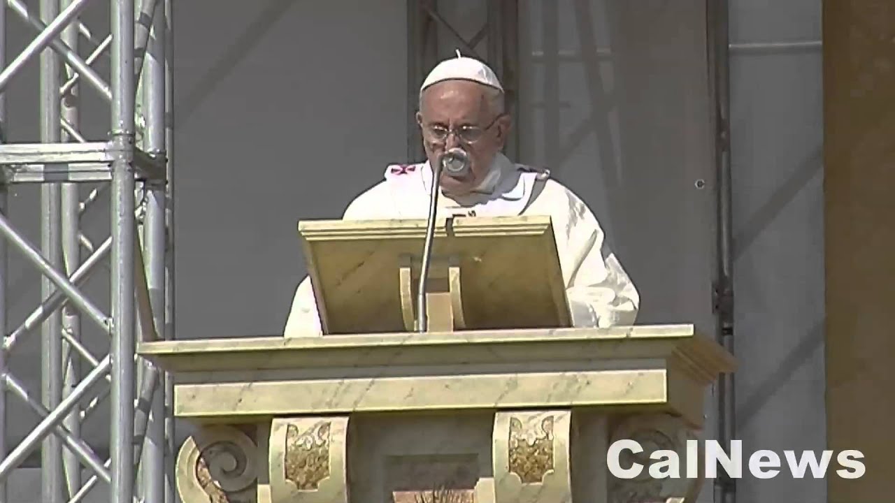 Cassano allo Jonio :: 21/06/2014 :: Papa Francesco contro l‛ndràngheta.