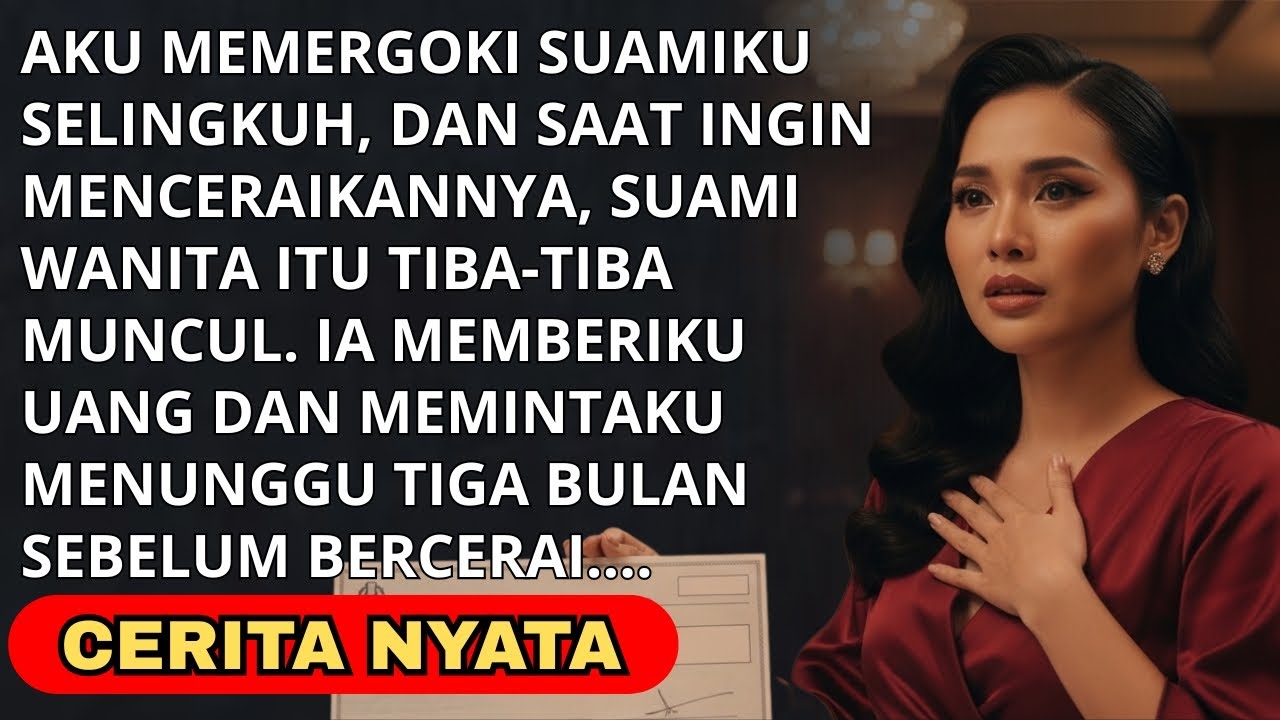 SAAT AKU INGIN CERAIKAN SUAMI TIBA2 SUAMI PELAKOR BERIKU CEK 1,5T DAN BERKATA TUNGGU KEBENARNNYA..