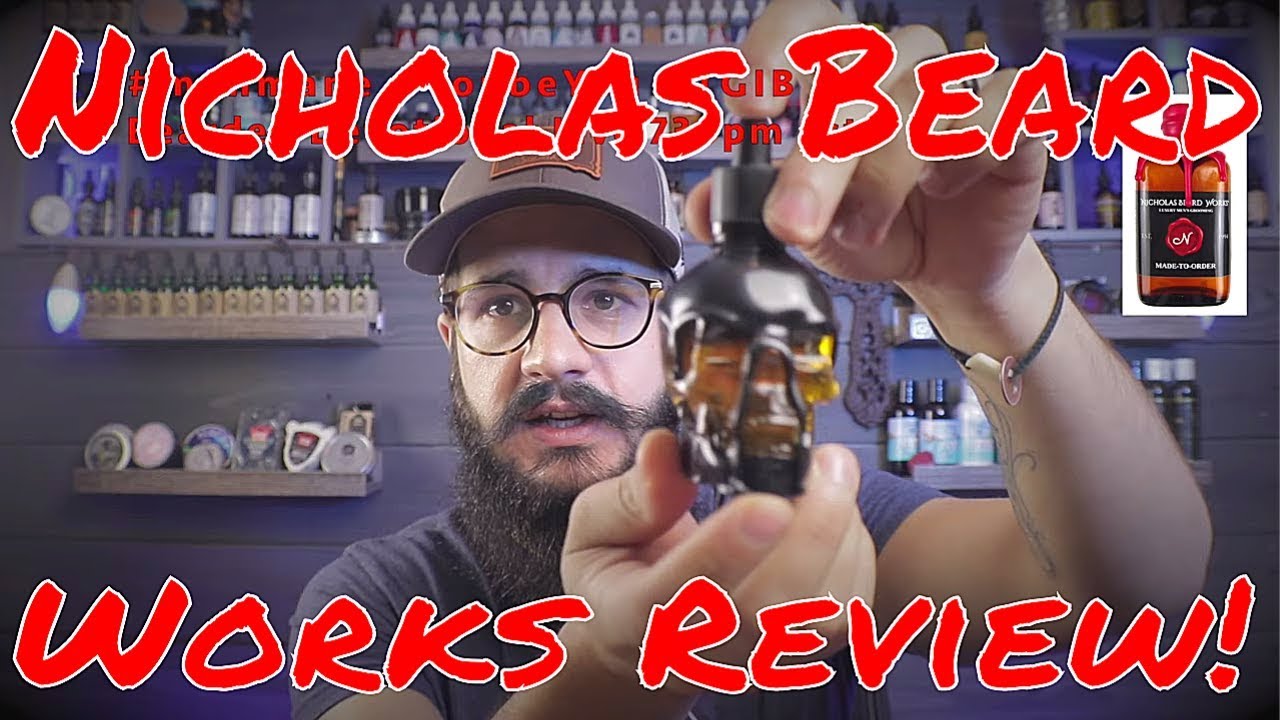 Beard Oil | Nicholas Beard Works Review | Giveaway | Amazing Presentation